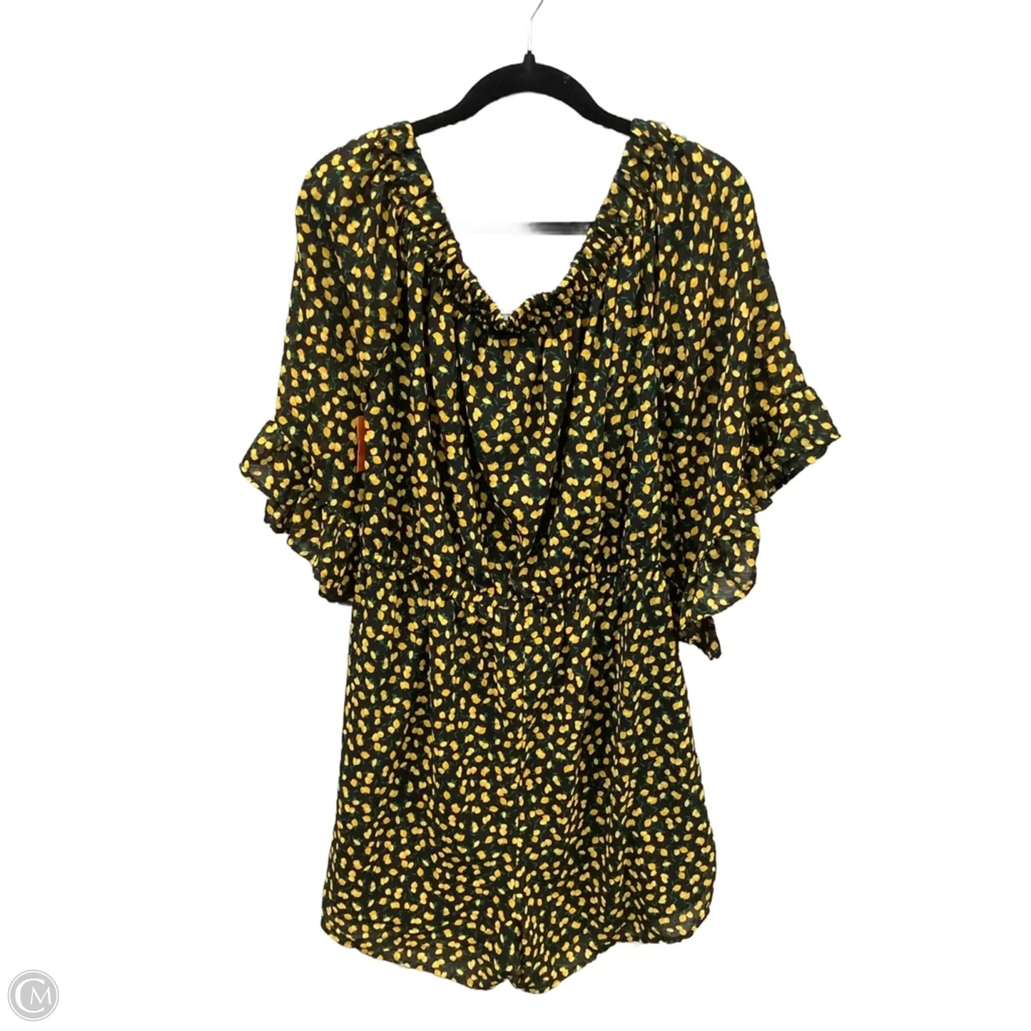 Romper By Indulge In Black, Size: 1x