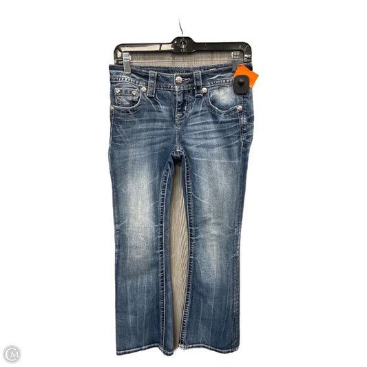 Jeans Boot Cut By Miss Me In Blue Denim, Size: 2
