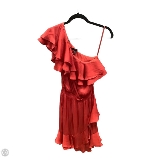 Dress Casual Short By White House Black Market In Red, Size: Xs