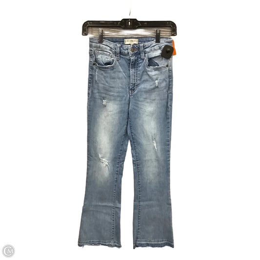 Jeans Straight By Harper In Blue Denim, Size: 2