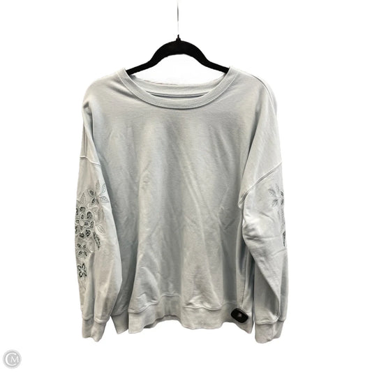 Top Long Sleeve By Maurices In Blue, Size: Xl