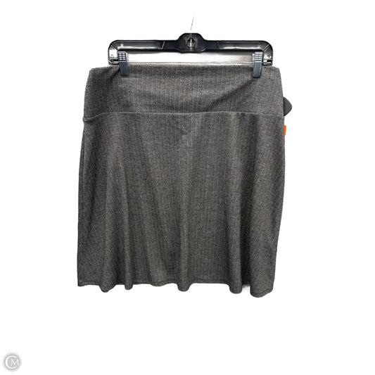 Skirt Mini & Short By Apt 9 In Grey, Size: 12