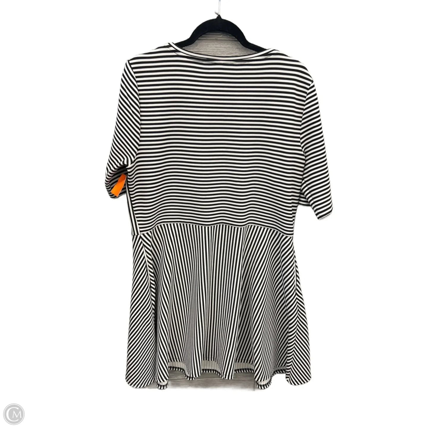 Dress Casual Midi By Apt 9 In Striped Pattern, Size: Xl