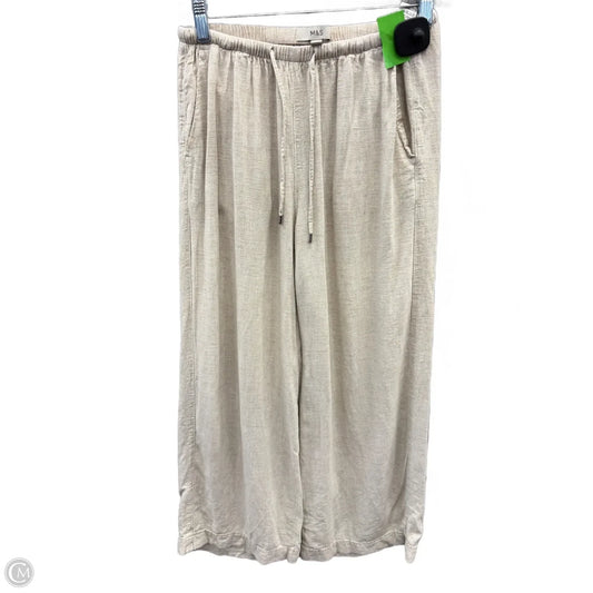 Pants Linen By Clothes Mentor In Cream, Size: 8