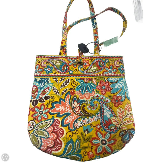 Handbag By Vera Bradley, Size: Large