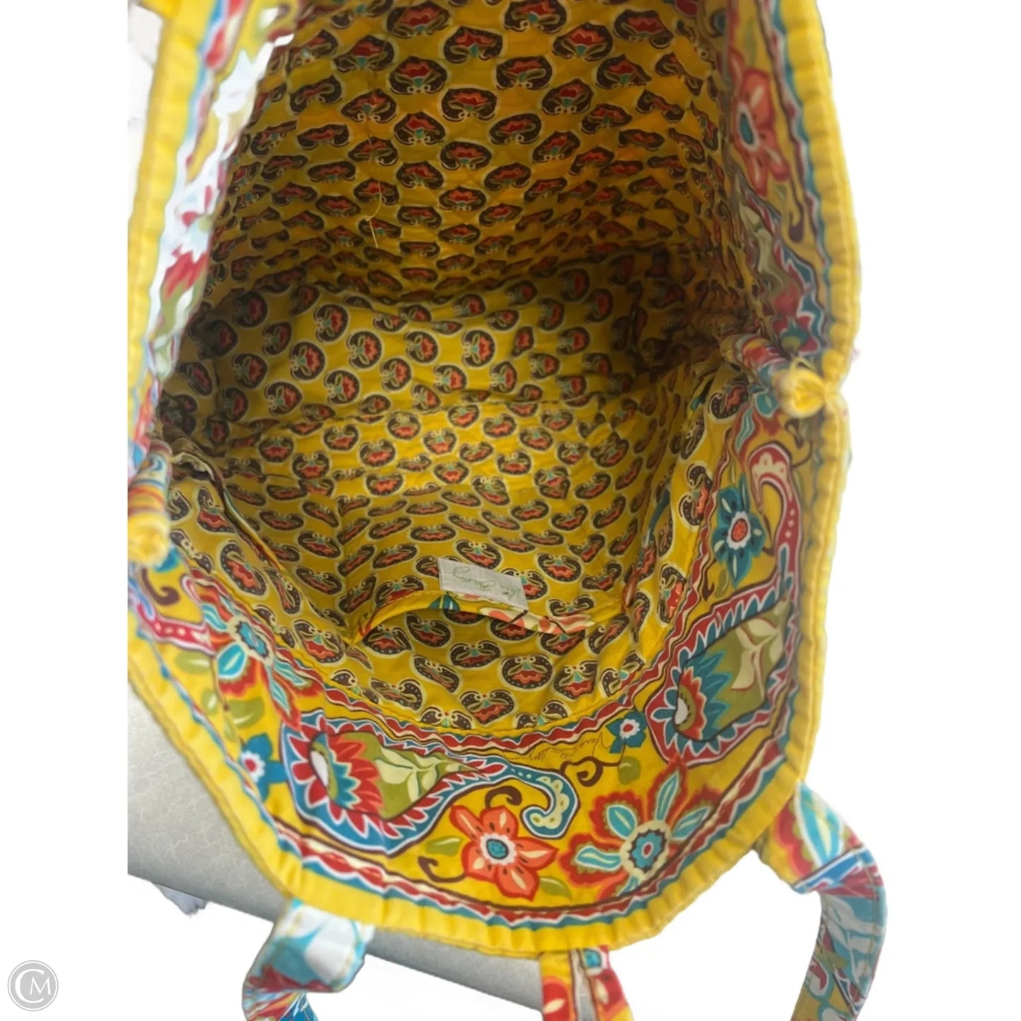 Handbag By Vera Bradley, Size: Large