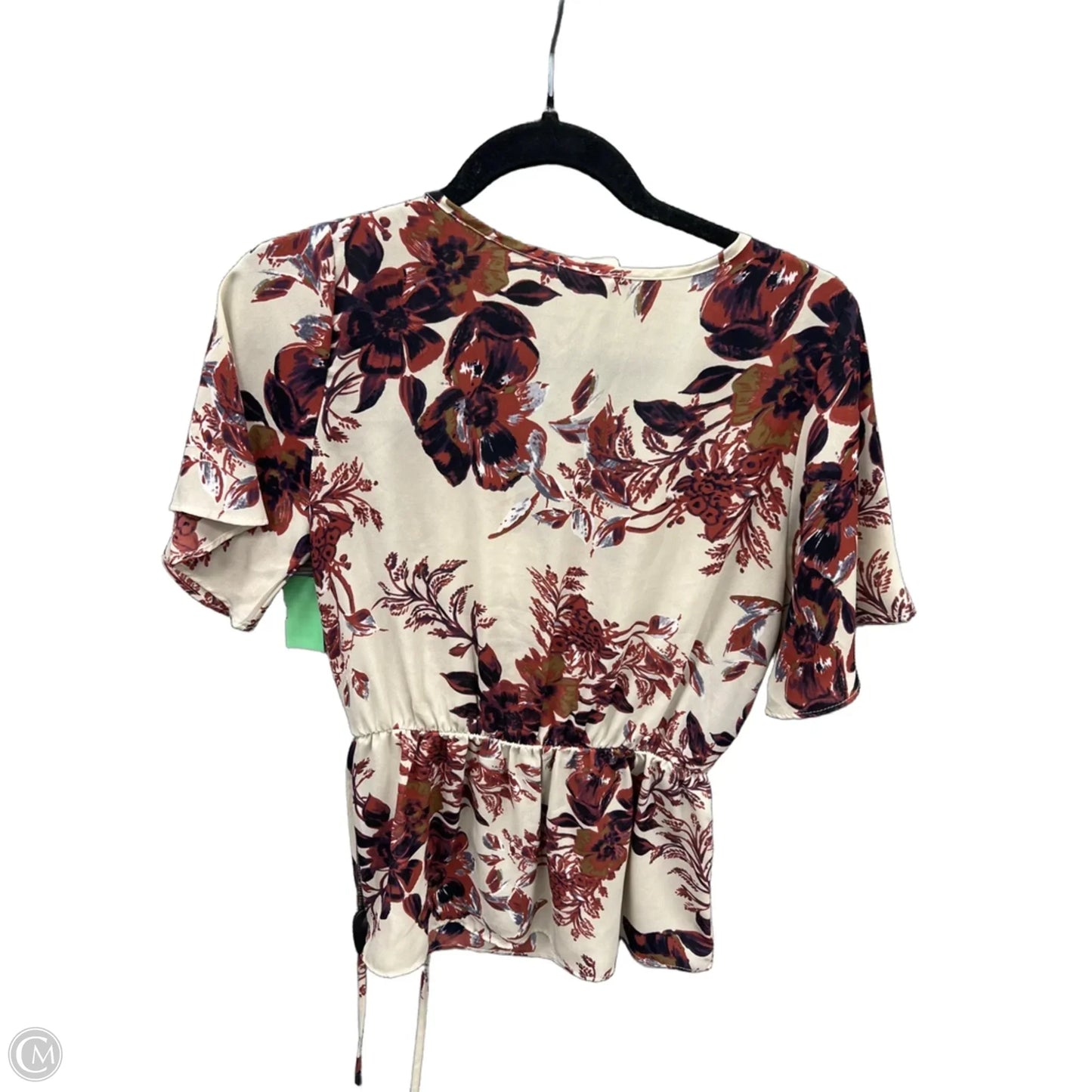Top Short Sleeve By Sienna Sky In Floral Print, Size: S