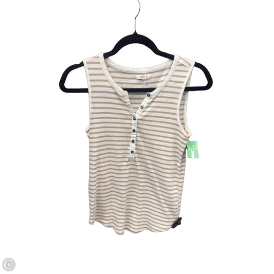 Top Sleeveless By Maurices In Striped Pattern, Size: M