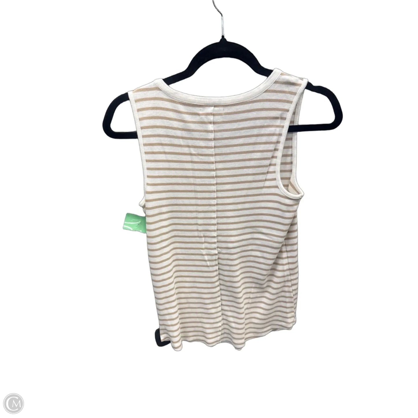 Top Sleeveless By Maurices In Striped Pattern, Size: M