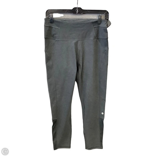 Athletic Leggings By Apana In Grey, Size: M