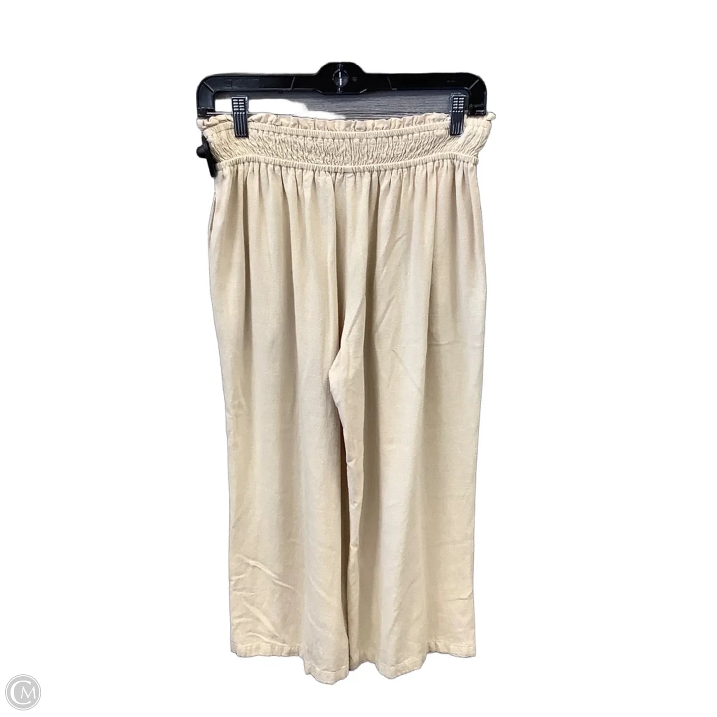 Capris By Clothes Mentor In Cream, Size: 12