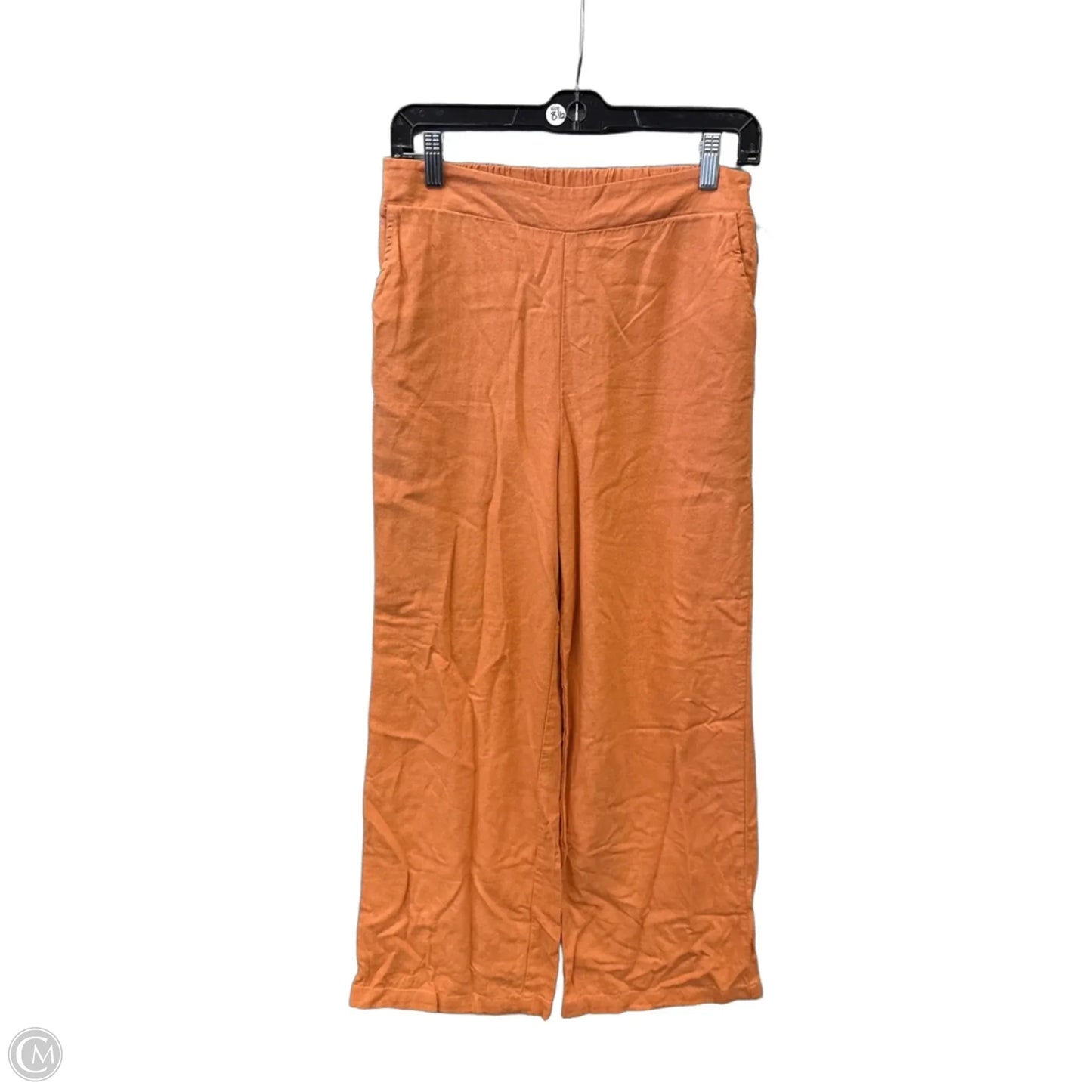 Pants Linen By Clothes Mentor In Orange, Size: 8