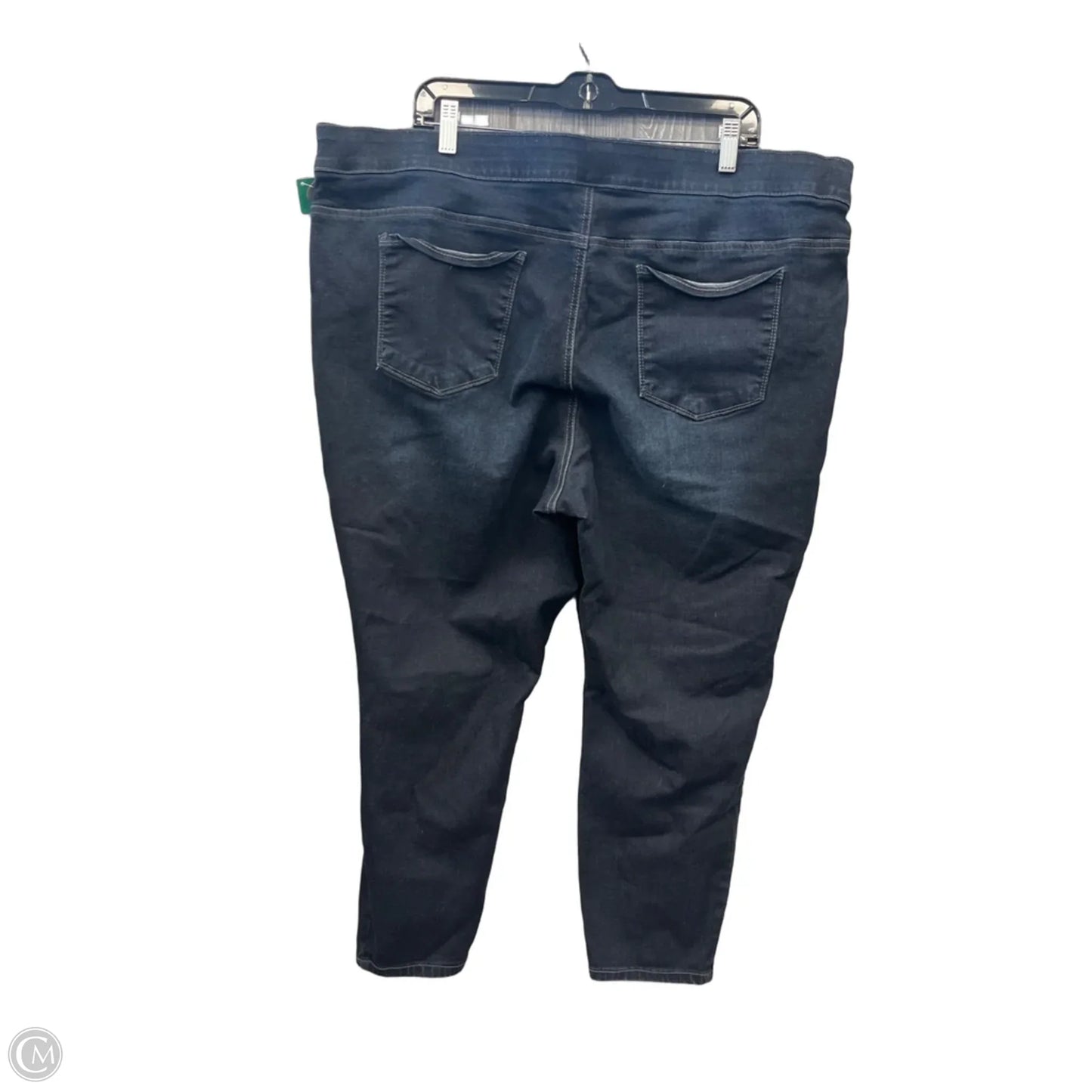 Jeans Skinny By Croft And Barrow In Blue Denim, Size: 24