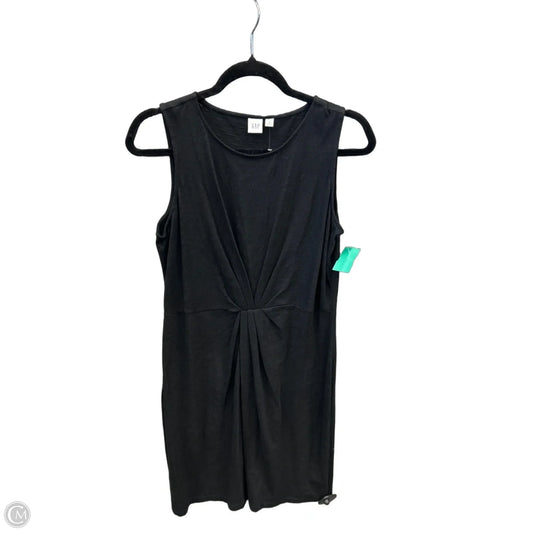 Dress Casual Midi By Gap In Black, Size: M