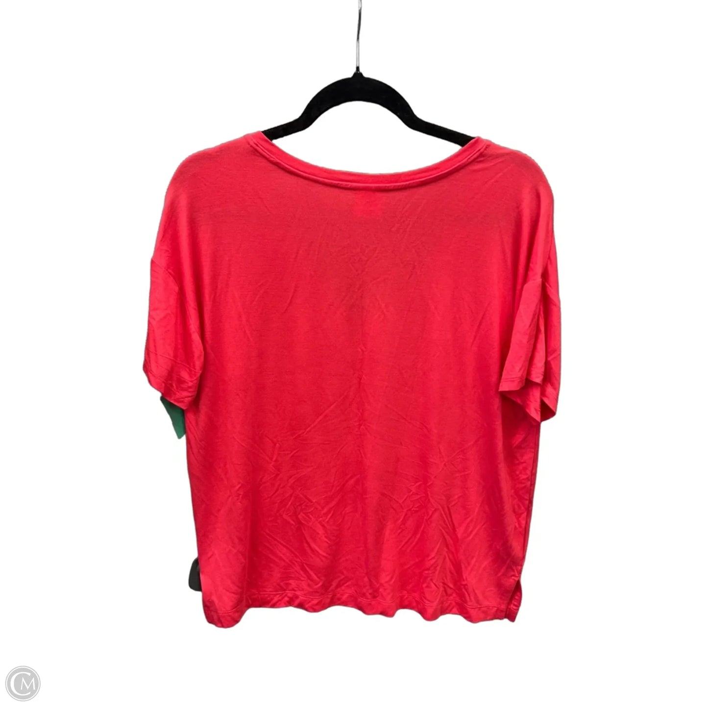 Top Short Sleeve By Soma In Pink, Size: M