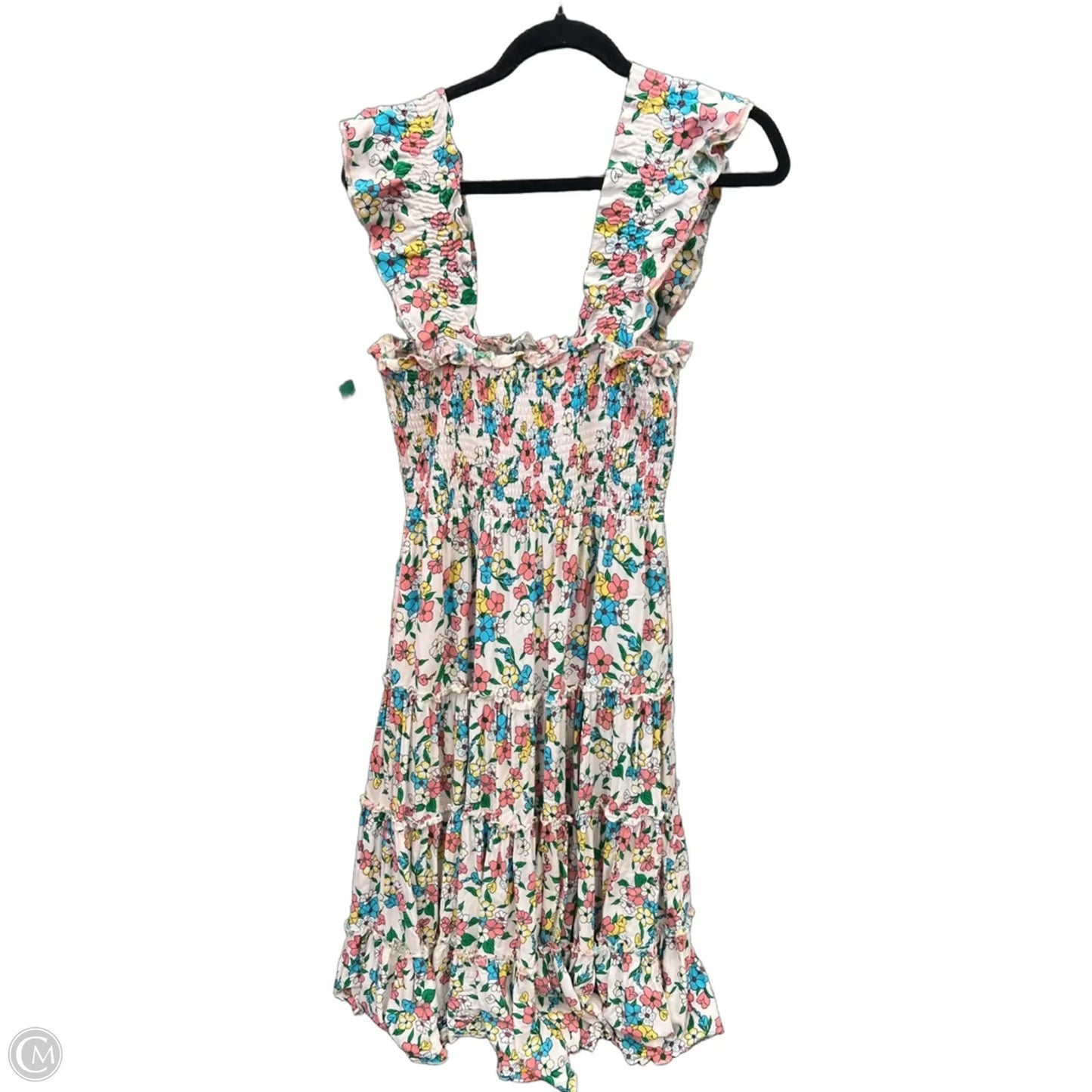 Dress Casual Midi By Listicle In Floral Print, Size: S
