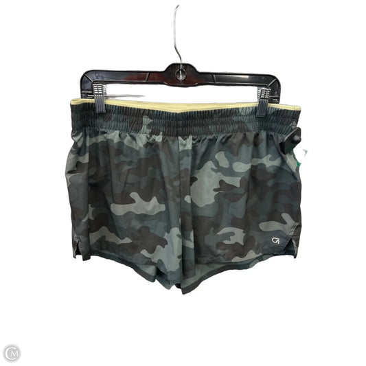 Athletic Shorts By Gapfit In Camouflage Print, Size: L