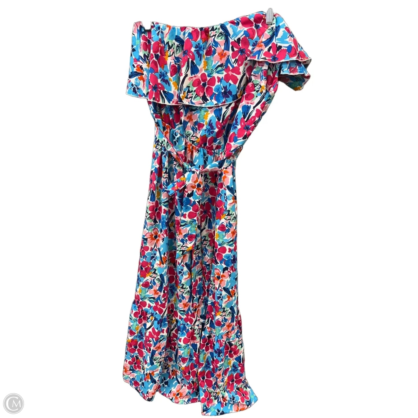 Dress Casual Maxi By Btfbm In Floral Print, Size: M