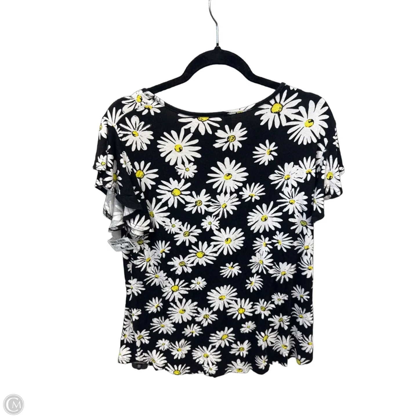 Top Short Sleeve By Clothes Mentor In Black, Size: Xl
