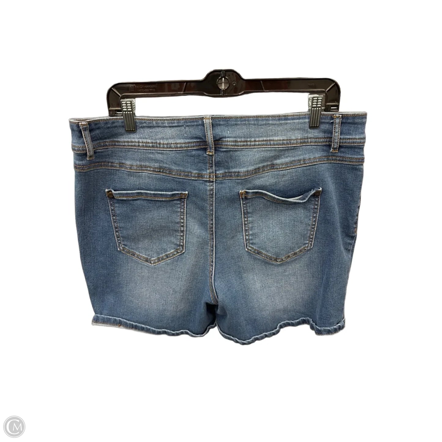 Shorts By Cato In Blue Denim, Size: 12