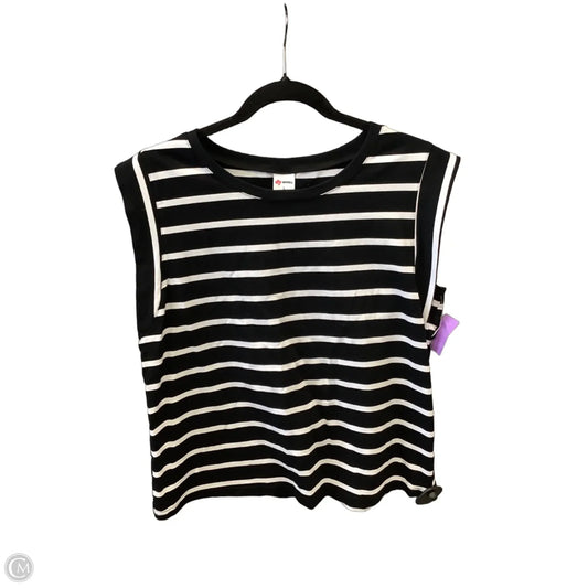 Top Short Sleeve By Clothes Mentor In Striped Pattern, Size: L