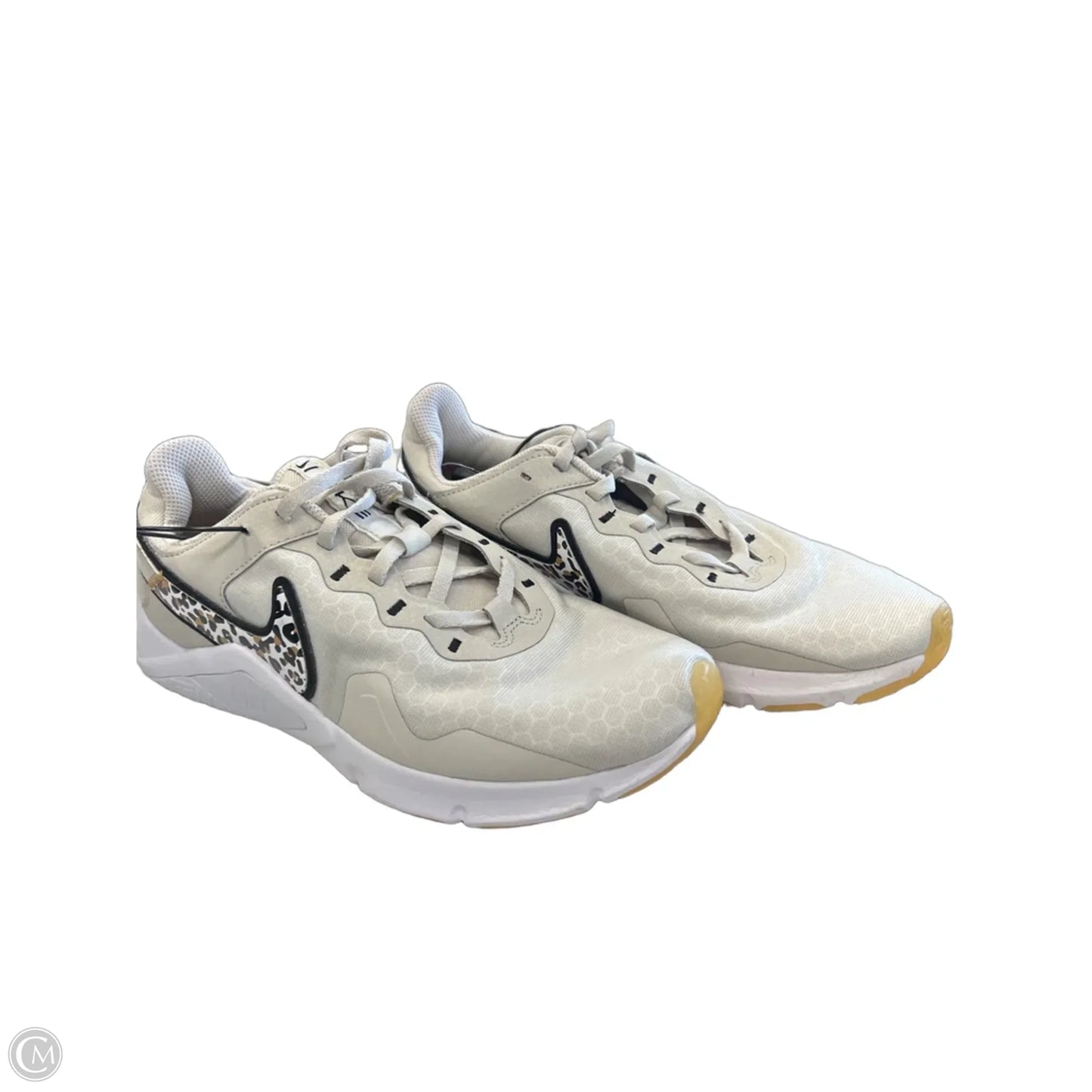 Shoes Athletic By Nike In White, Size: 8