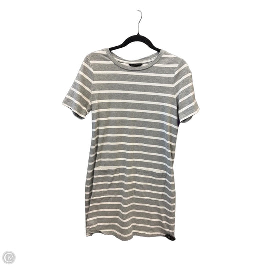 Dress Casual Midi By Banana Republic In Grey, Size: S