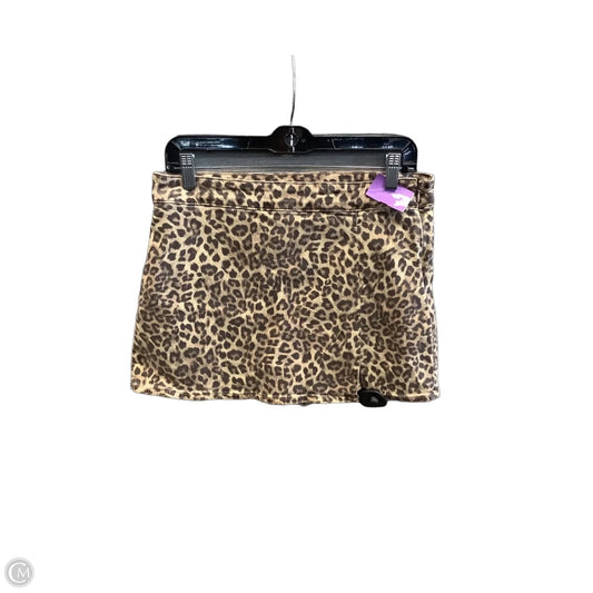 Skirt Mini & Short By American Eagle In Animal Print, Size: 10