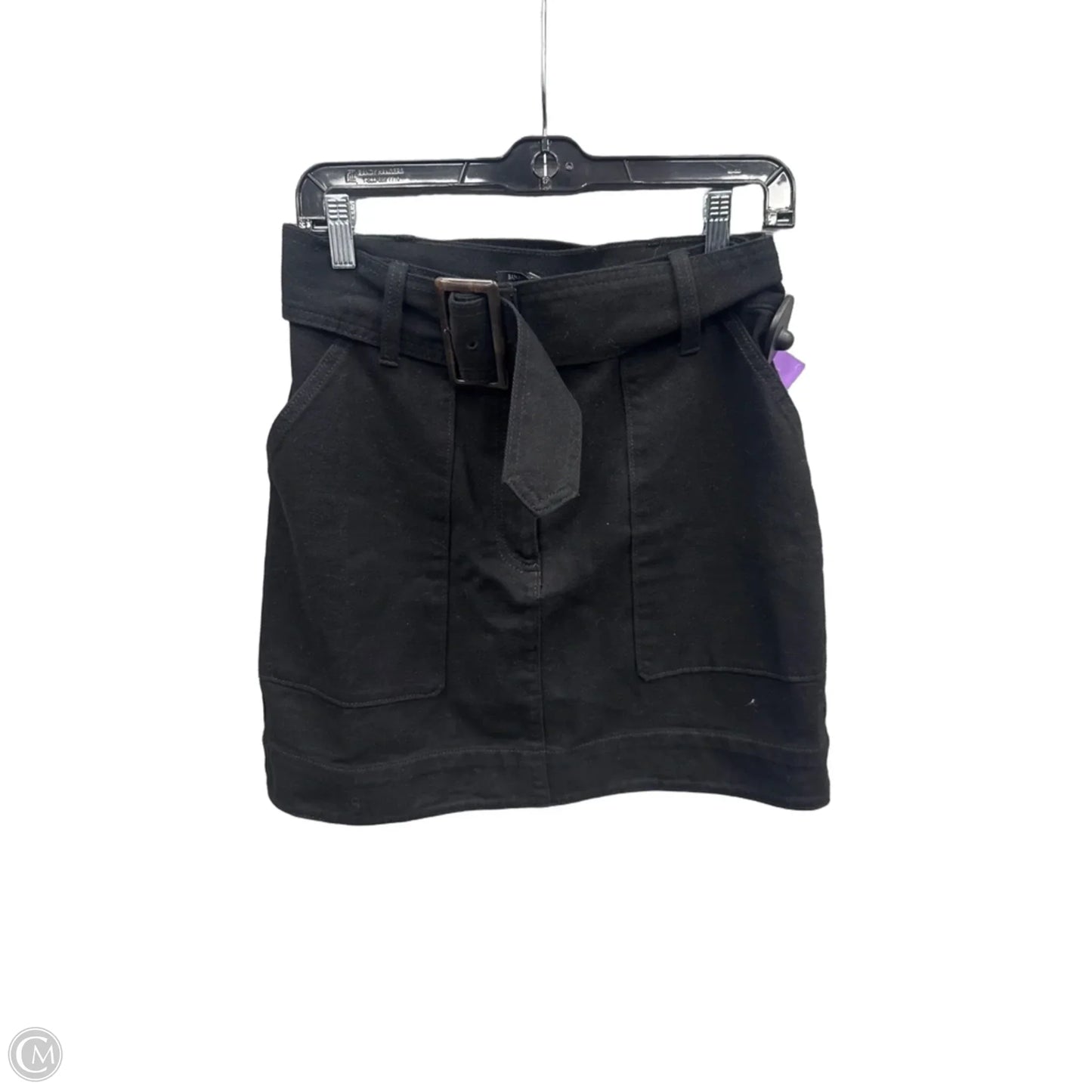 Skirt Mini & Short By Banana Republic In Black, Size: 4