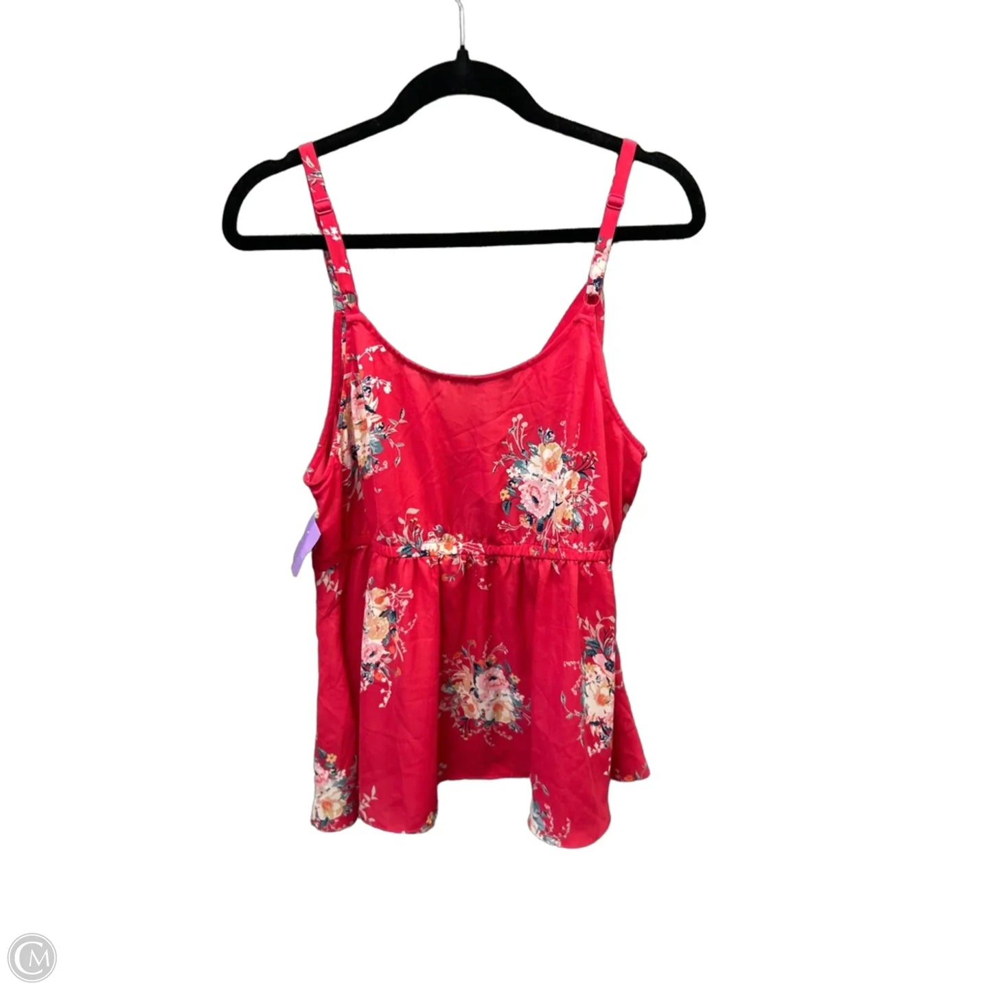 Top Sleeveless By Torrid In Pink, Size: L