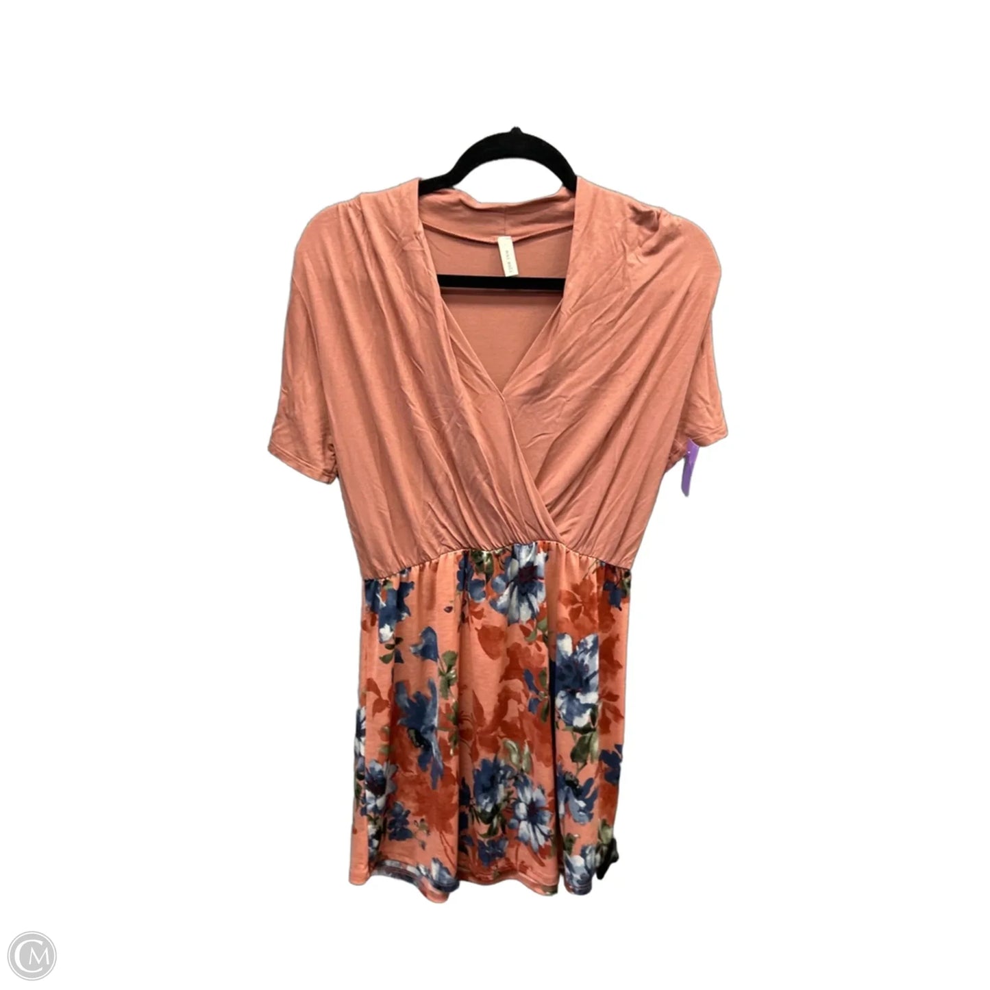 Dress Casual Short By Clothes Mentor In Pink, Size: M
