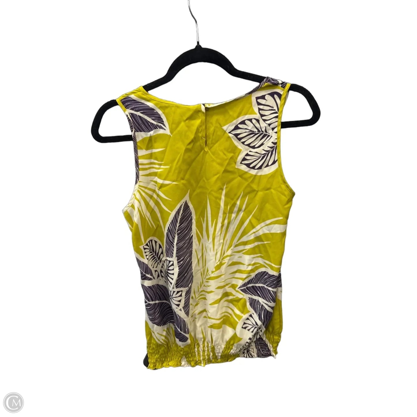 Top Sleeveless By Clothes Mentor In Green, Size: S