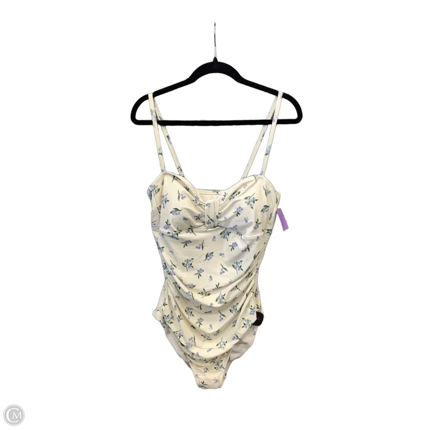 Swimsuit By Shade & Shore In Cream, Size: L