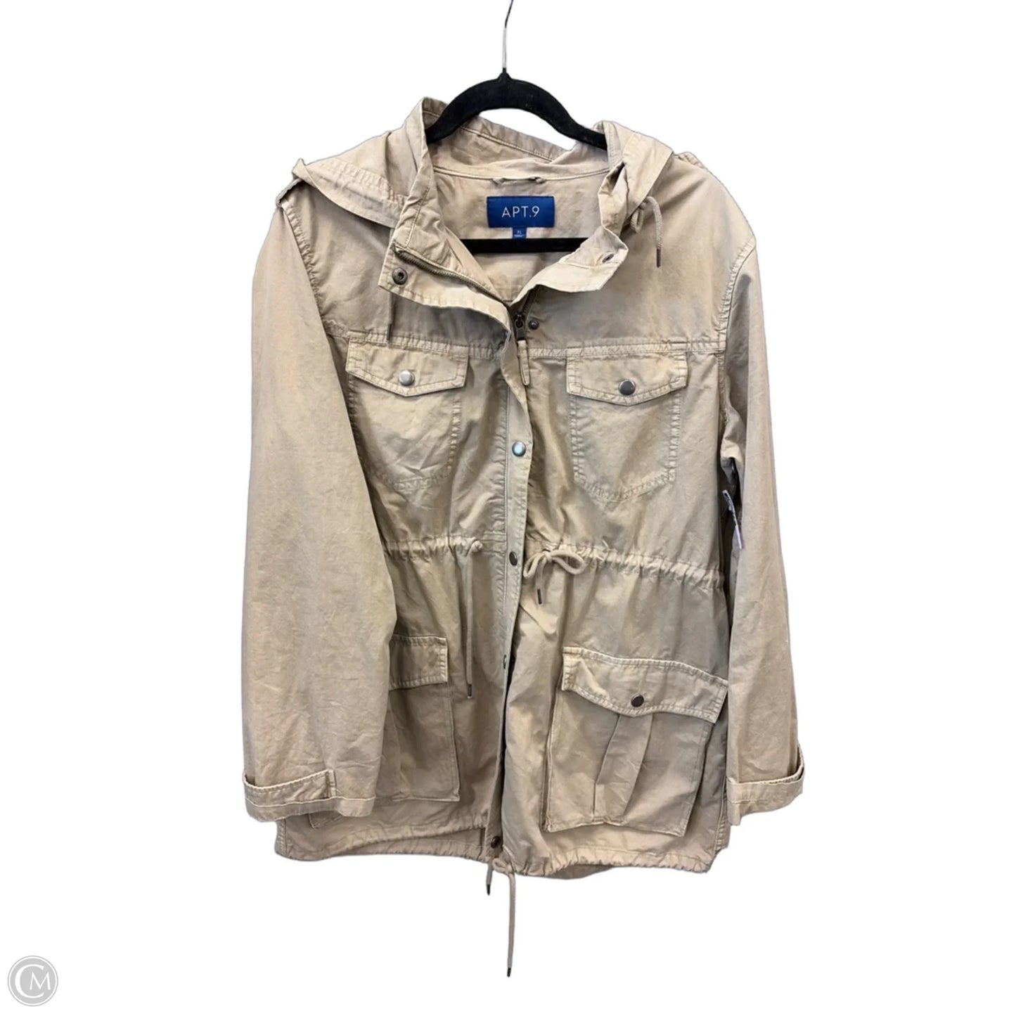 Jacket Other By Apt 9 In Tan, Size: Xl
