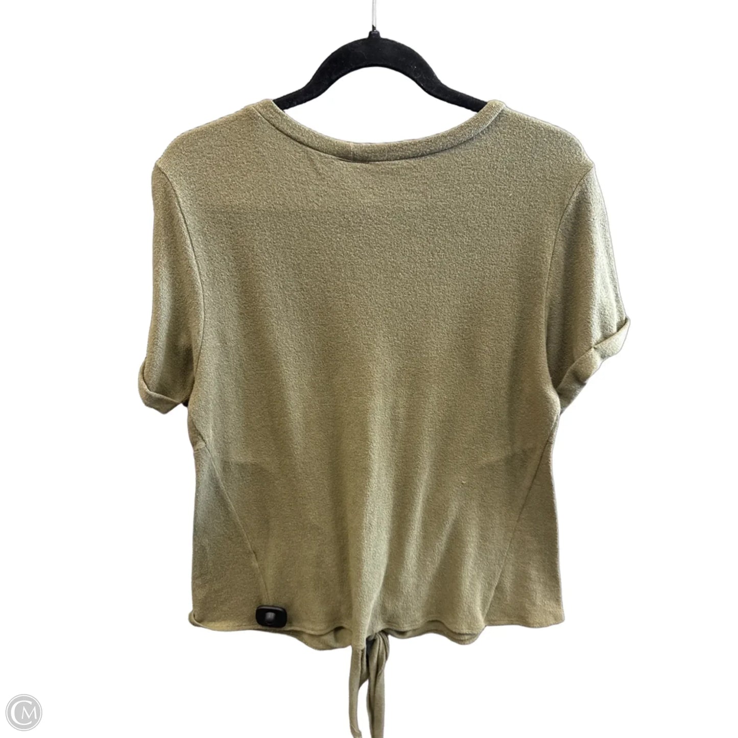 Top Short Sleeve By Alya In Green, Size: L