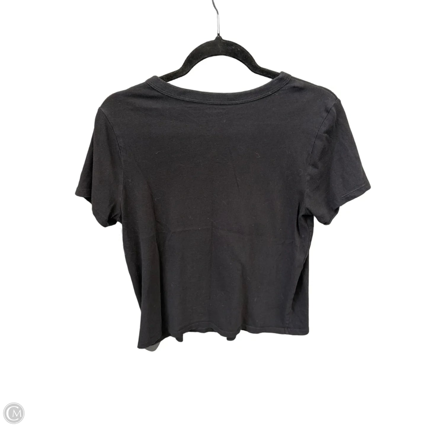 Top Short Sleeve Basic By Old Navy In Black, Size: S