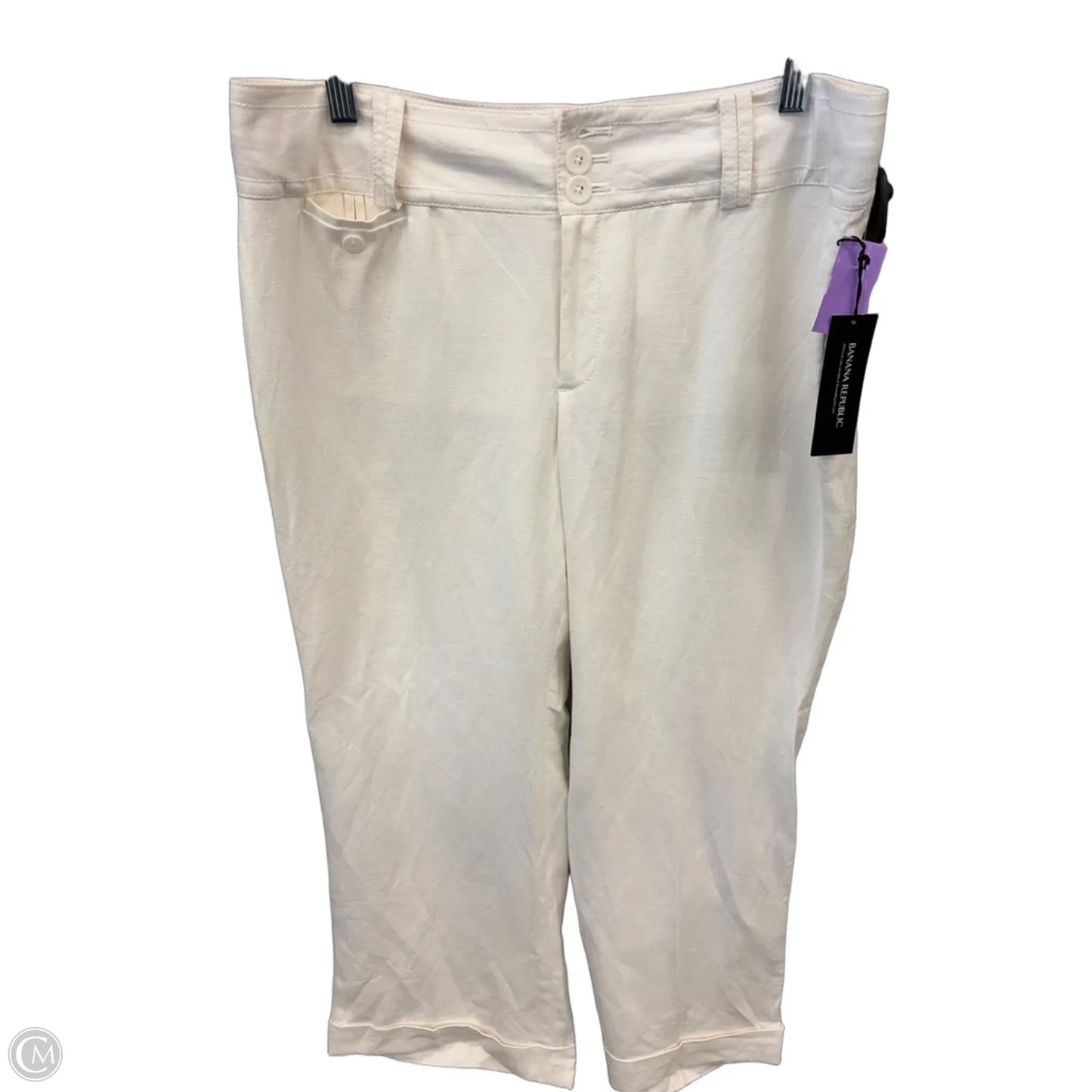 Pants Dress By Banana Republic In Cream, Size: 12