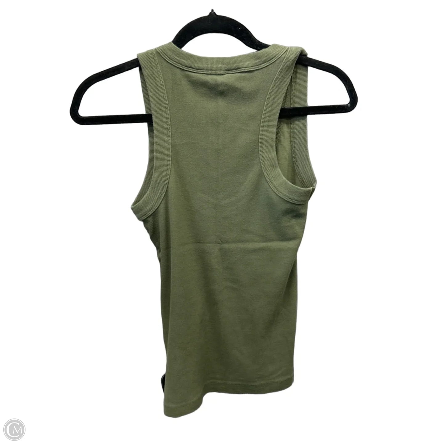 Top Sleeveless By Banana Republic In Green, Size: S