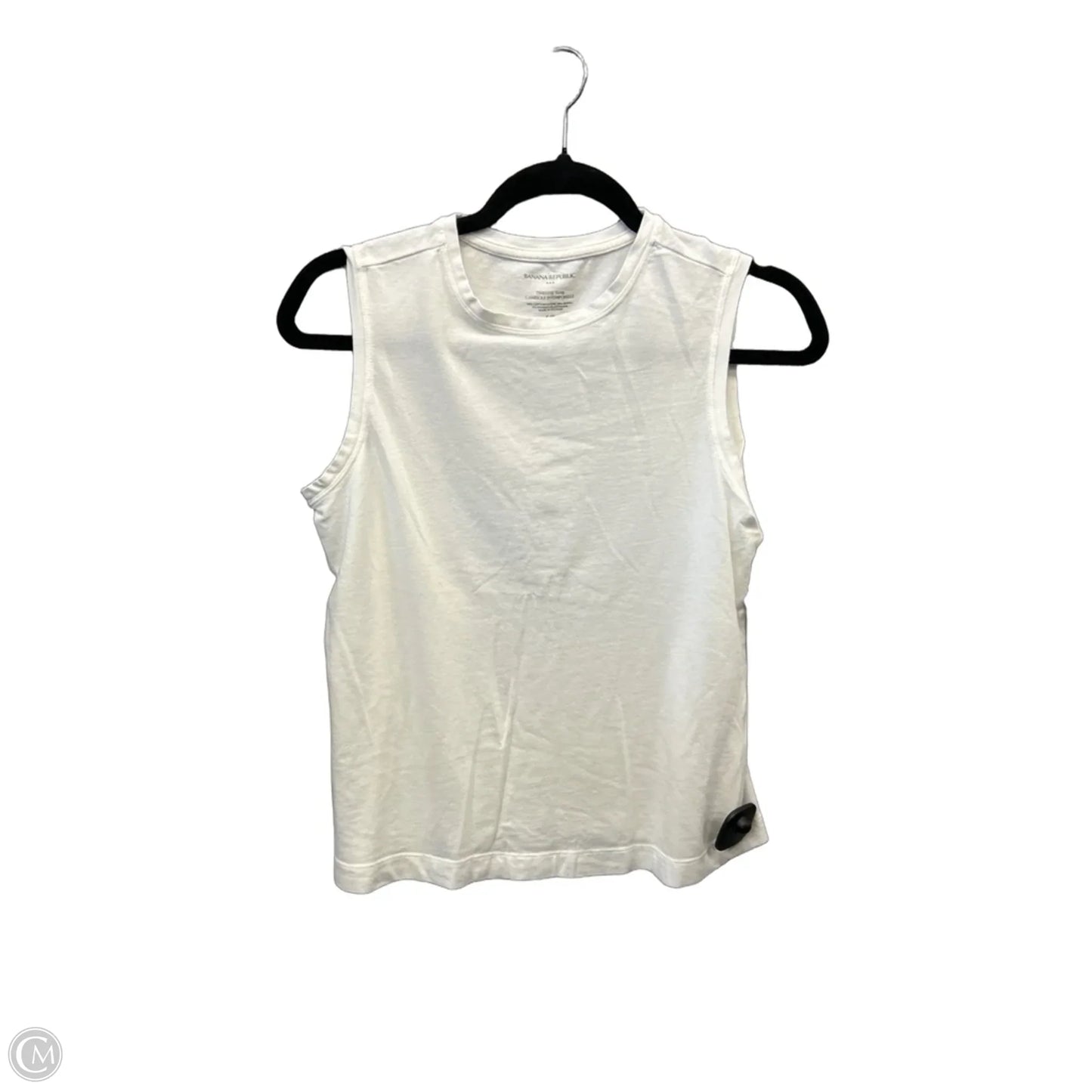 Top Sleeveless By Banana Republic In White, Size: S