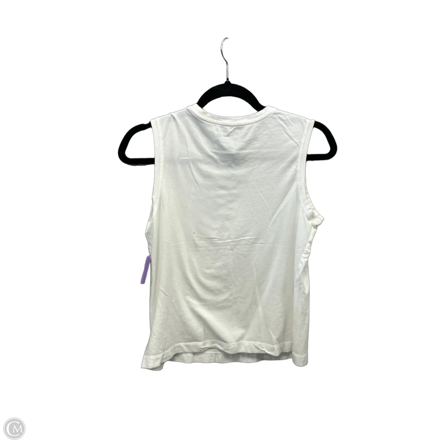 Top Sleeveless By Banana Republic In White, Size: S
