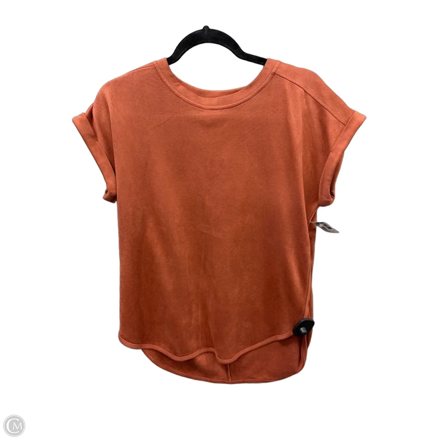 Top Short Sleeve By Cupio In Orange, Size: M