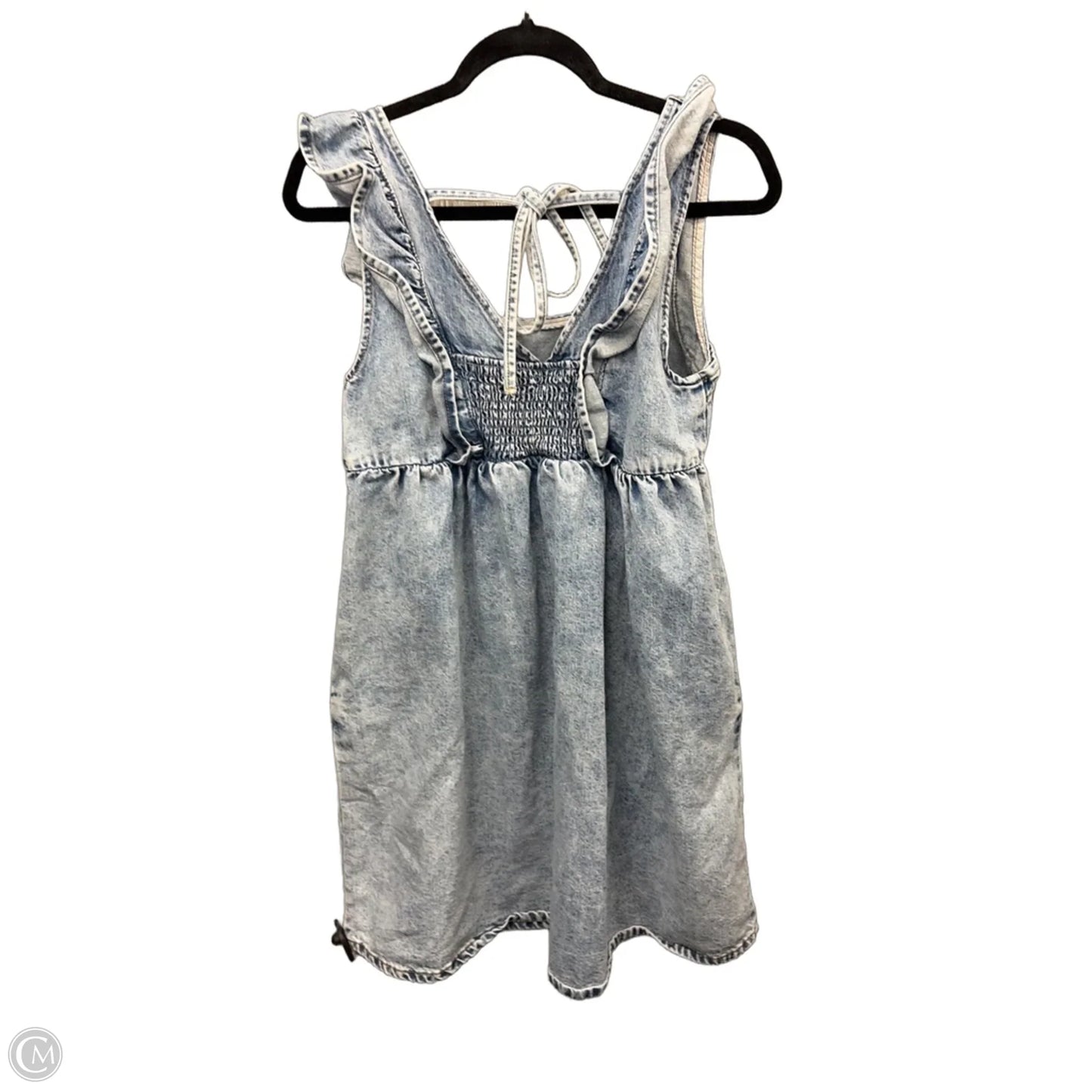 Dress Casual Short By Wishlist In Blue Denim, Size: M
