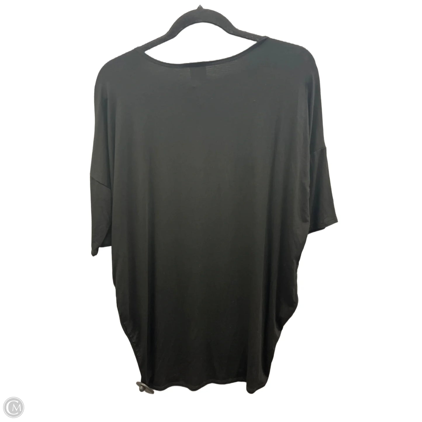 Top 3/4 Sleeve By Agnes & Dora In Black, Size: M