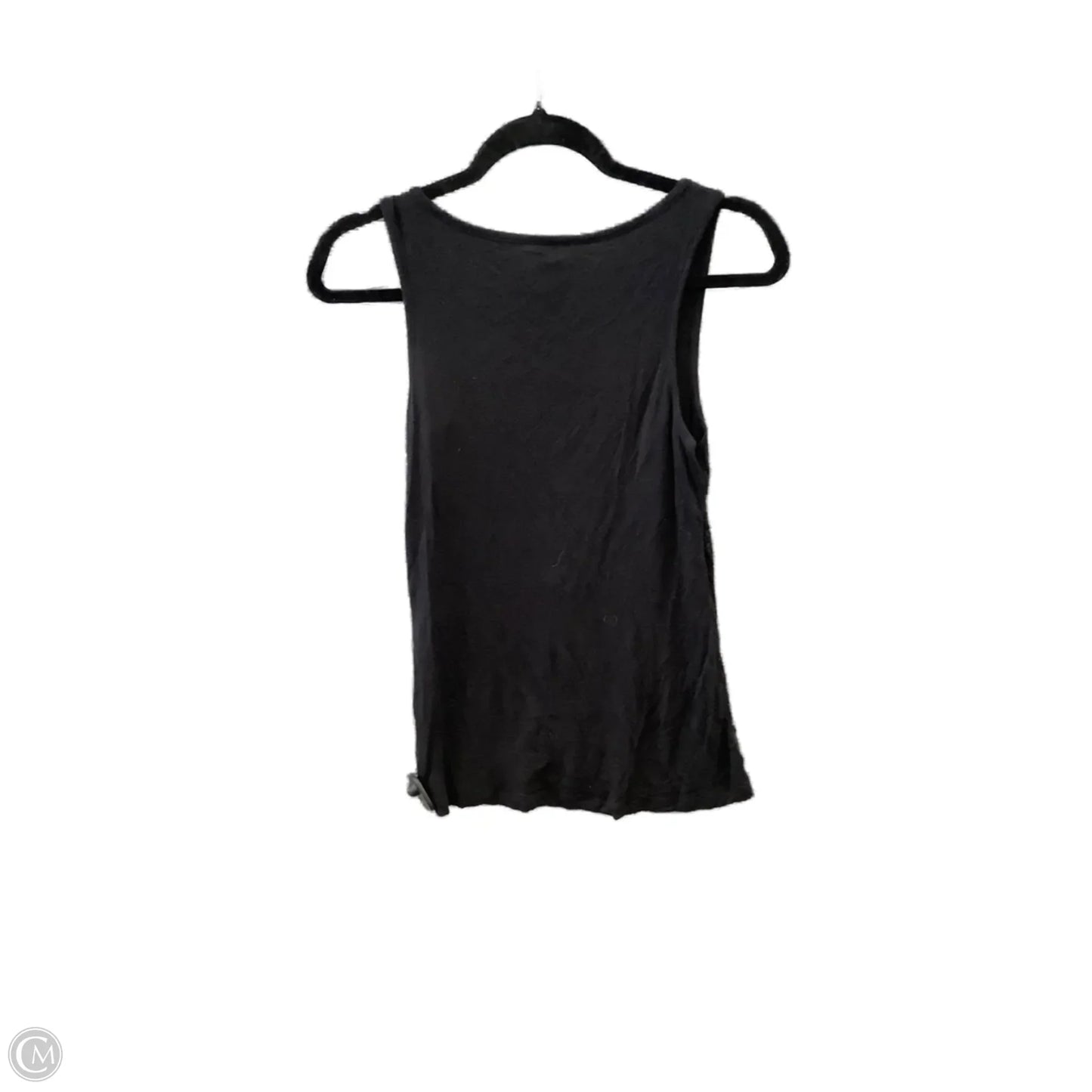 Top Sleeveless By Studio Y In Black, Size: M