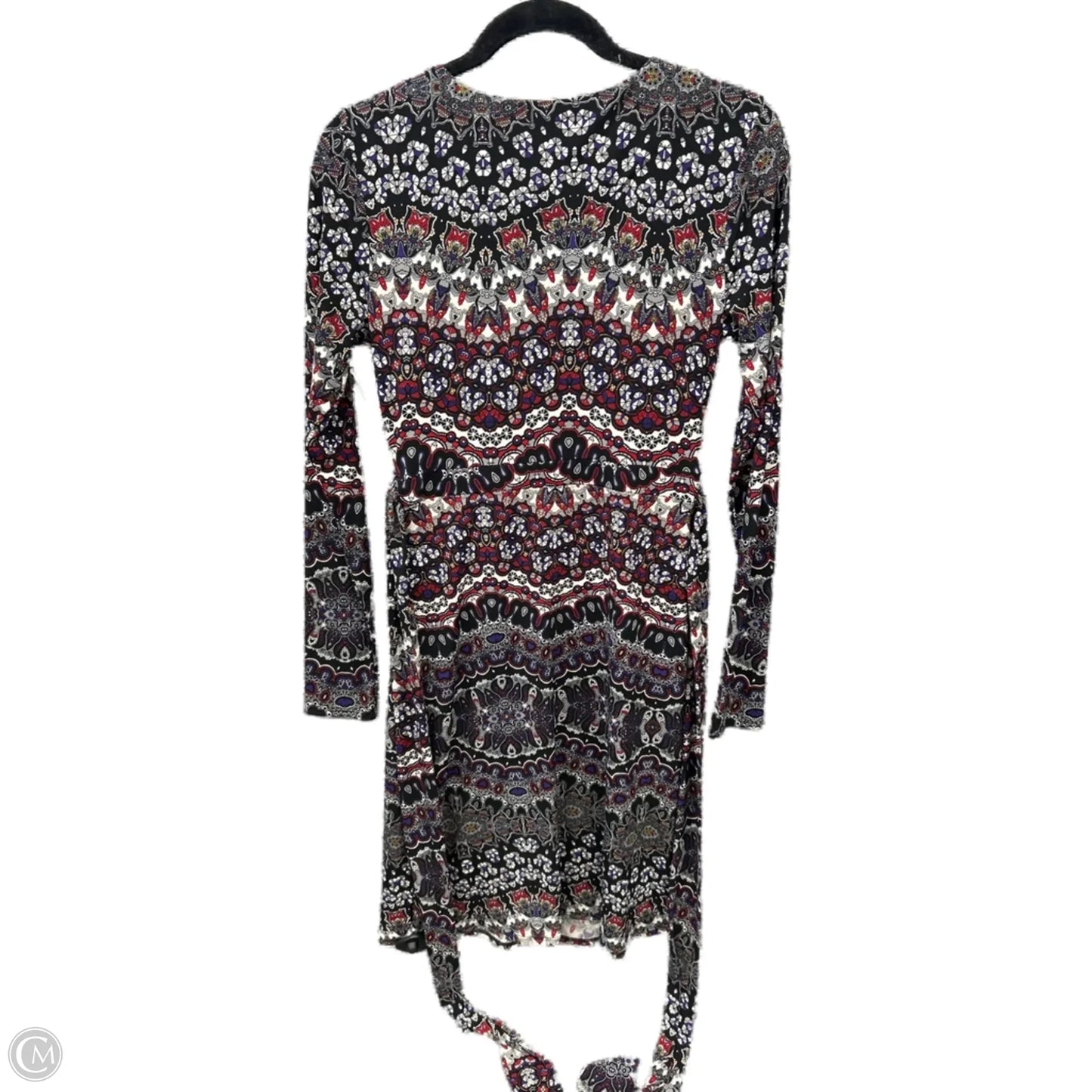Dress Casual Midi By Nicole In Multi-colored, Size: S