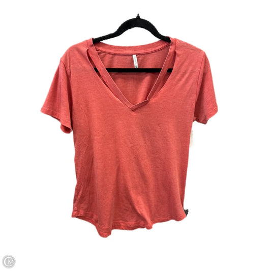 Top Short Sleeve By Z Supply In Red, Size: S