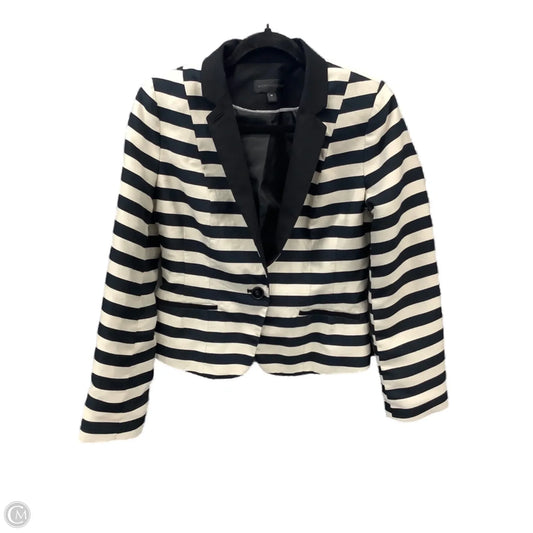 Blazer By Worthington In Striped Pattern, Size: M