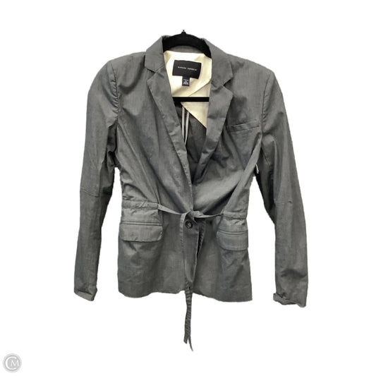 Blazer By Banana Republic In Grey, Size: S