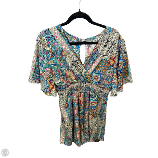 Romper By Clothes Mentor In Multi-colored, Size: Xl