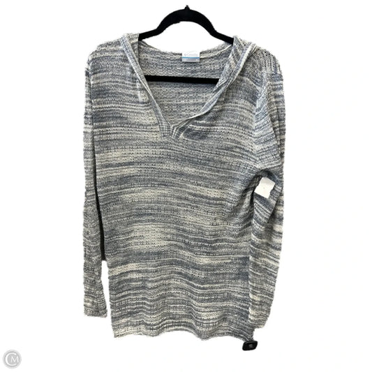 Athletic Top Long Sleeve Hoodie By Columbia In Blue, Size: Xl